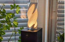 Twisted Glow Modern Table Lamp - Image 3