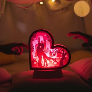 Enchanted Love Heart LED Lamp