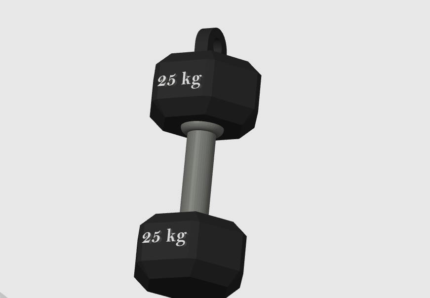 HexPro 25KG Dumbbell 002