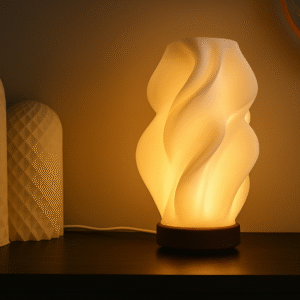 3D Printed Flow Art Lamp