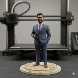 3D Printed Personalized Miniature (Single Model)