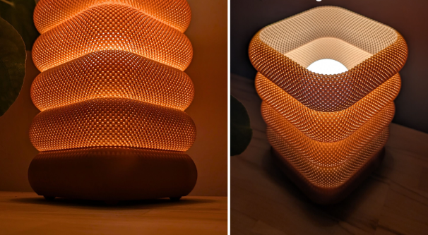 HoneyGlow 3D Printed Ambient Lamp - Image 6