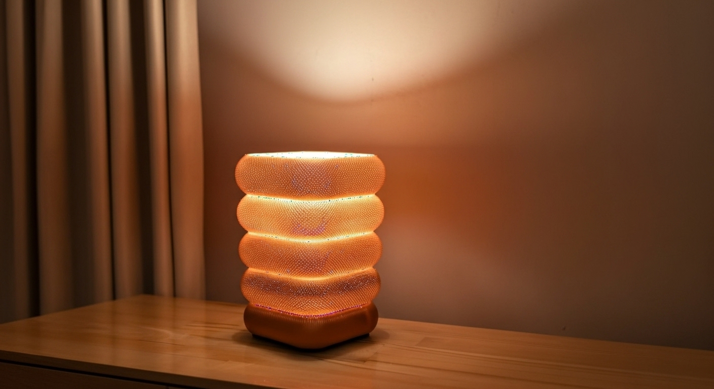 HoneyGlow 3D Printed Ambient Lamp - Image 2