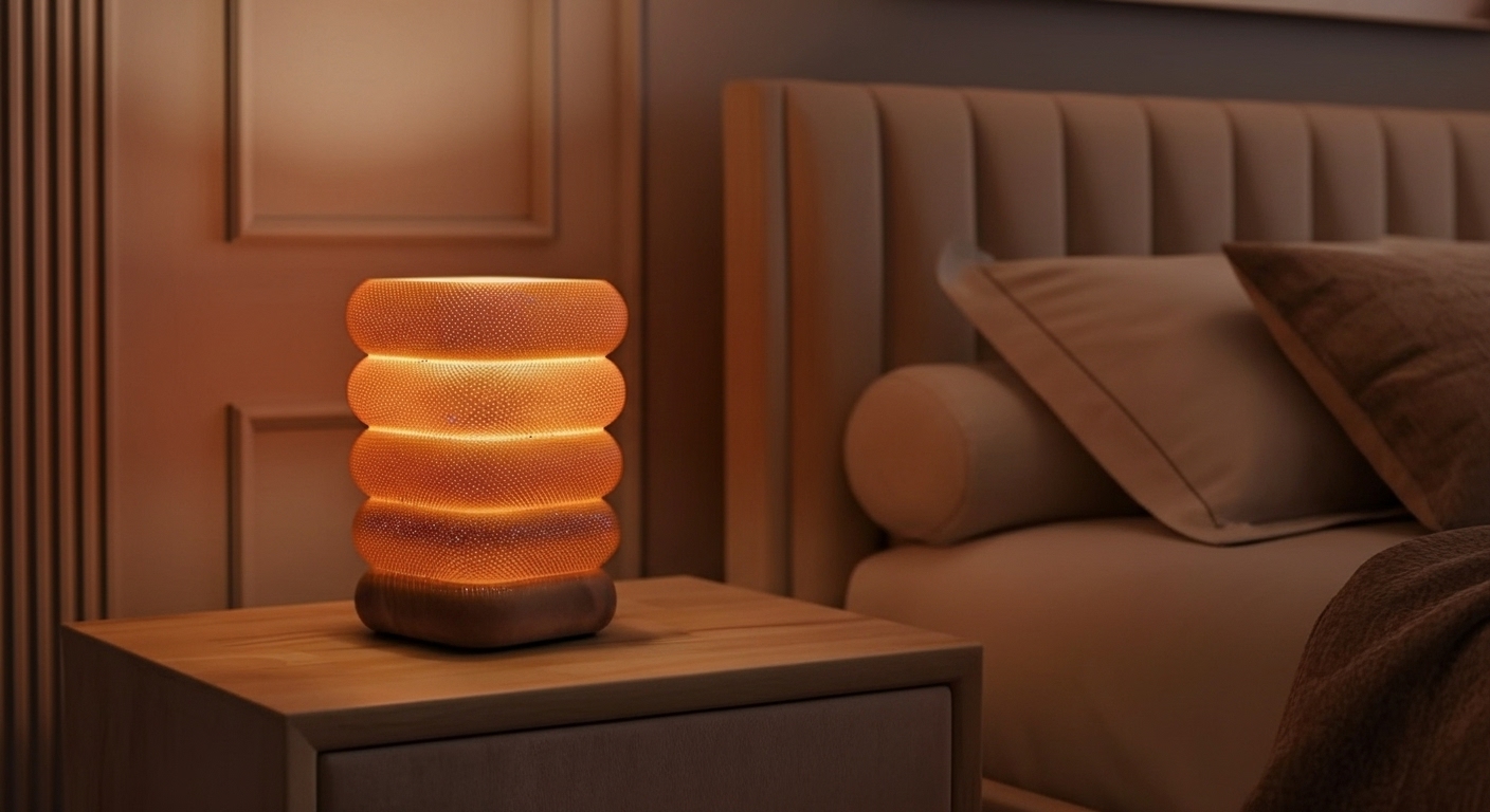 HoneyGlow 3D Printed Ambient Lamp - Image 3
