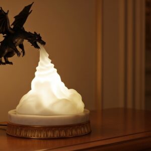 The Emberwyrm Fire Dragon Desk Lamp