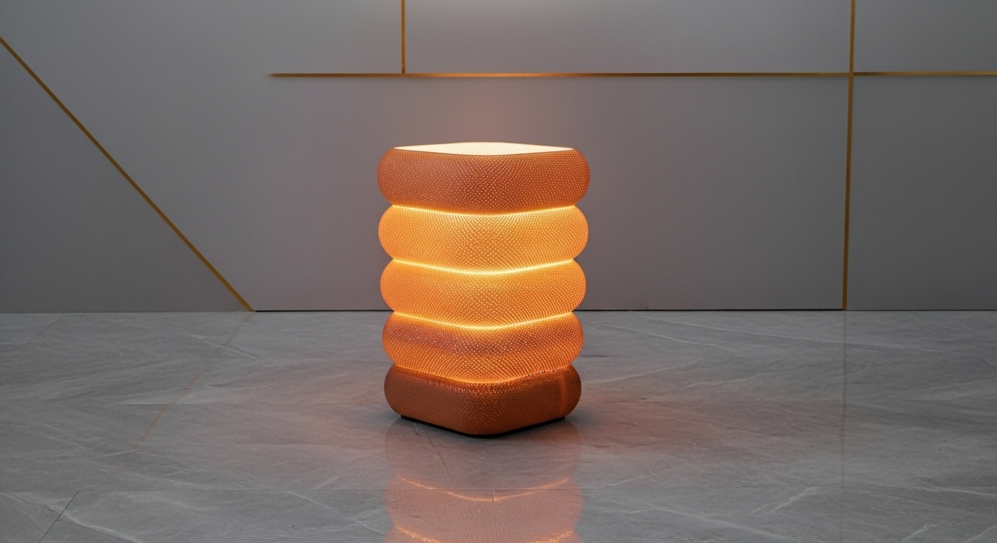 HoneyGlow 3D Printed Ambient Lamp - Image 4