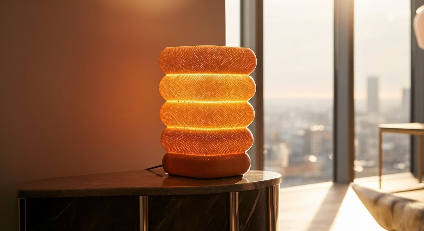 HoneyGlow 3D Printed Ambient Lamp